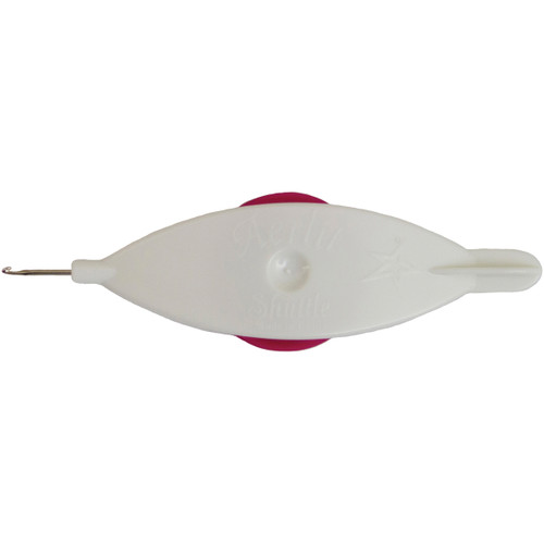 Handy Hands Aerlit Tatting Shuttle W/2 Bobbins-Vanilla Raspberry SHH2-436 - 769826004363