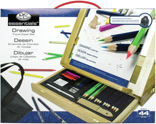 Royal & Langnickel(R) Easel Art Set W/Easy To Store Bag-Drawing - REA4905 - 090672058058