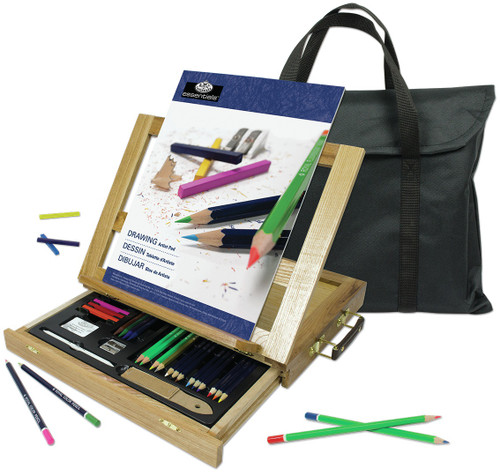 Royal & Langnickel(R) Easel Art Set W/Easy To Store Bag-Drawing - REA4905