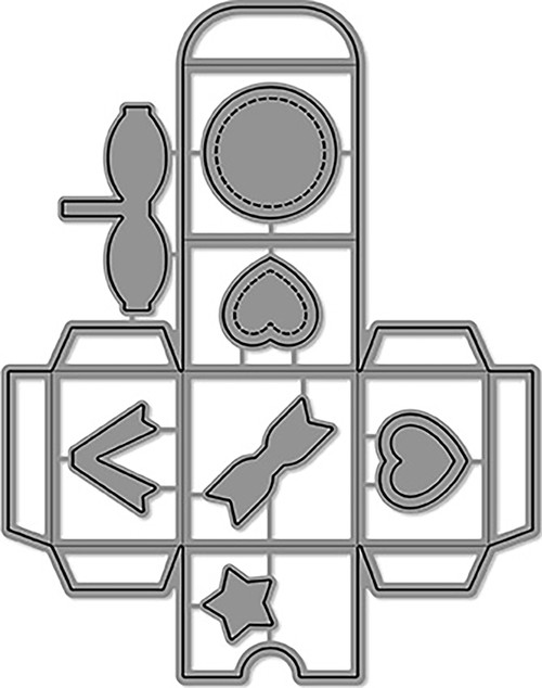 Lawn Cuts Custom Craft Die-Tiny Gift Box - LF1485