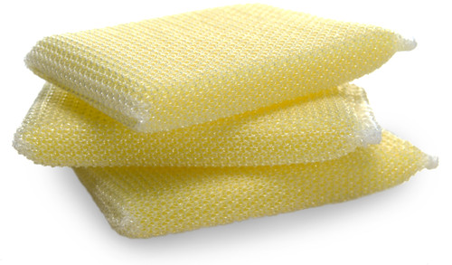 Scotch-Brite Dobie All-Purpose Cleaning Pad 3/Pkg-4.3"X2.6" - 723-2F