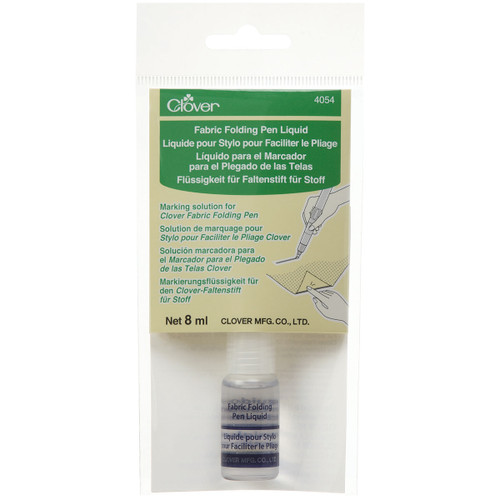 Clover Fabric Folding Pen Liquid Refill- - 4054 - 051221740541 Clover Fabric Folding Pen Liquid Refill- - 4054 - 051221740541