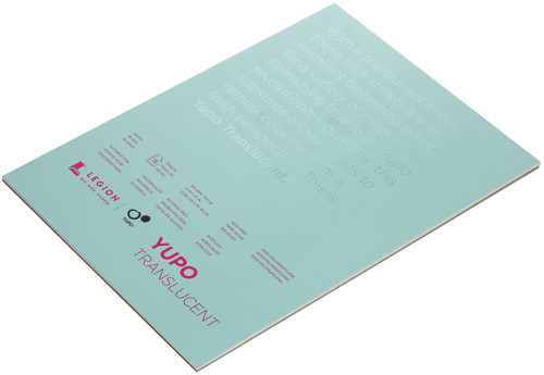 Yupo Paper 9"X12" 15 Sheets/Pkg-Translucent 104lb WH912L