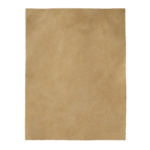 Realeather(R) Crafts Suede Leather Trim 8.5"X11"-Beige SS0811-2004