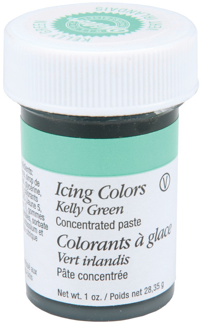 Wilton Icing Colors 1oz-Kelly Green W610-752 - 070896067524