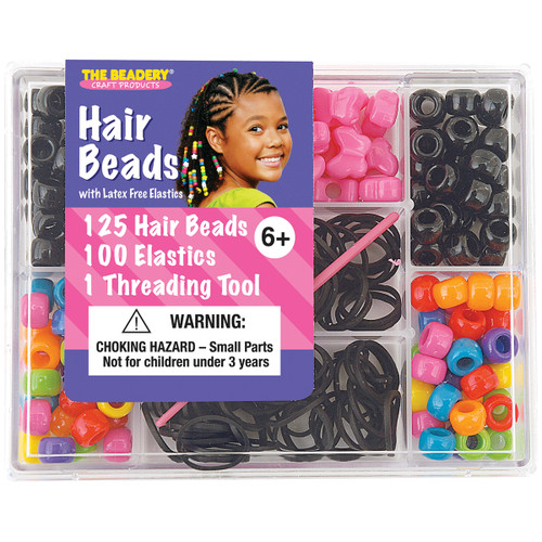 The Beadery Small Hair Bead Box Kit-Circus - B6549 - 045155886499