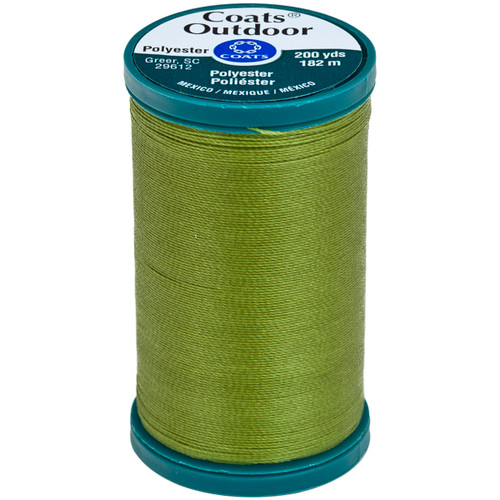 Coats Outdoor Living Thread 200yd-Chartreuse - S971-6920 - 073650825484