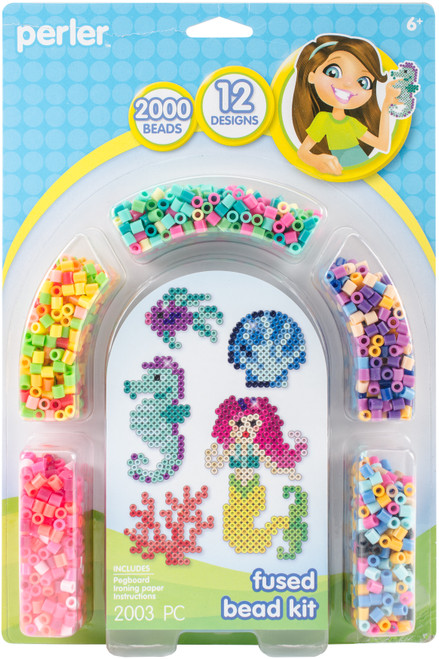 Perler Fused Bead Kit-Mermaid 80-63028 - 048533630288