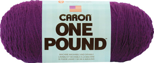 Caron One Pound Yarn-Purple - 294010-10619 - 057355391802