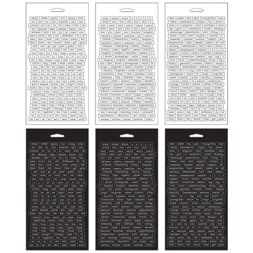 Idea-Ology Chitchat Sticker Tablet-Verbiages - TH92998