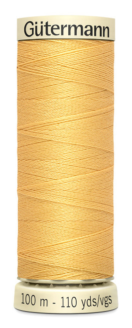 Gutermann Sew-All Thread 110yd-Dusty Gold - 100P-827 - 077780002319