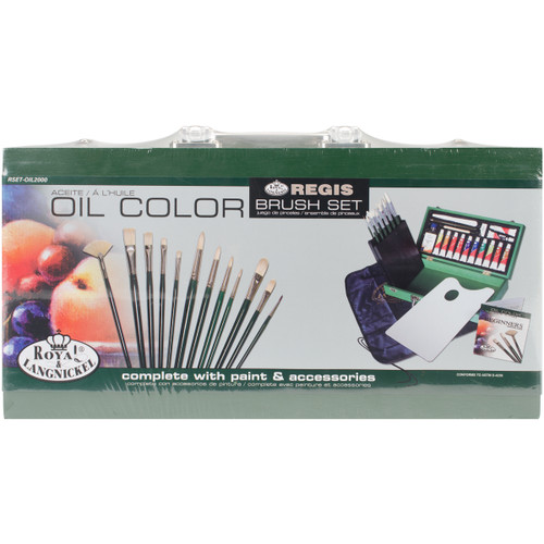Royal & Langnickel(R) Wooden Box Art Set-Oil Color 30/Pkg - OIL2000 - 090672023056 Royal & Langnickel(R) Wooden Box Art Set-Oil Color 30/Pkg - OIL2000 - 090672023056