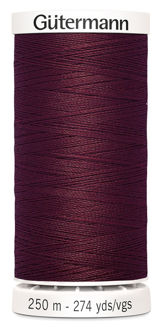 Gutermann Sew-All Thread 274yd-Burgundy 250P-450 - 077780005419