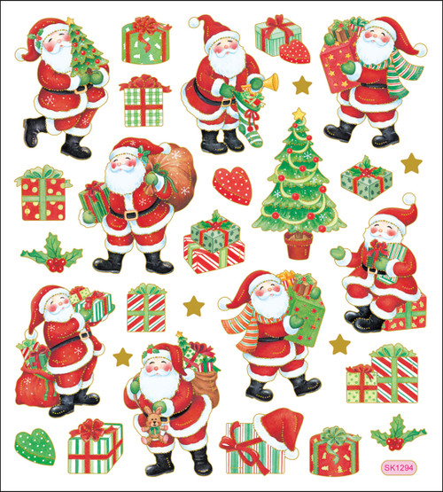 Sticker King Stickers-Santa's Jobs - SK129MC-1294 - 679924129410 Sticker King Stickers-Santa's Jobs - SK129MC-1294 - 679924129410