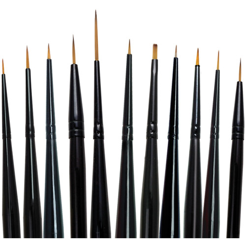 Royal & Langnickel(R) Majestic Detail Brush Set-11/Pkg - MAJDET