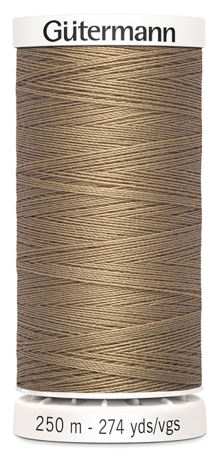 Gutermann Sew-All Thread 274yd-Tan - 250P-536 - 077780005563