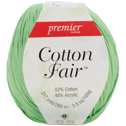 Premier Cotton Fair Yarn-Leaf Green 27-10 - 847652015422