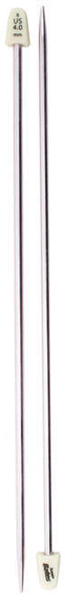Susan Bates Silvalume Single Point Knitting Needles 14"-Size 6/4mm - 111146 - 077216001664