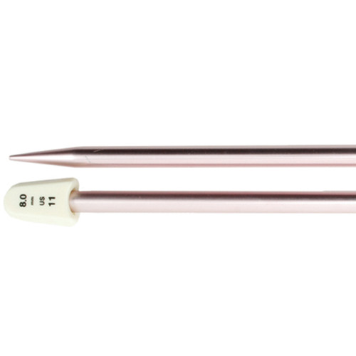 Susan Bates Silvalume Single Point Knitting Needles 14"-Size 11/8mm 1111411