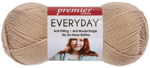 Premier Anti-Pilling Everyday Worsted Yarn-Cappuccino DN100-35 - 847652009094
