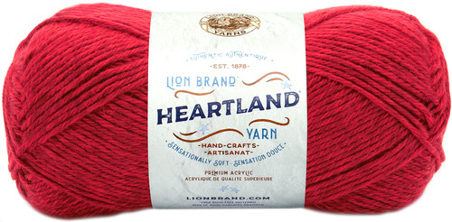 Lion Brand Heartland Yarn-Redwood 136-113 - 023032010205