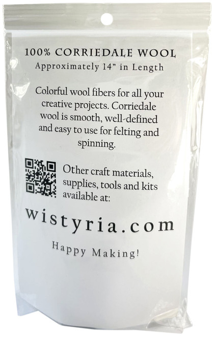 Wistyria Editions Wool Roving 14"-Cherry Red - R-1009R Wistyria Editions Wool Roving 14"-Cherry Red - R-1009R