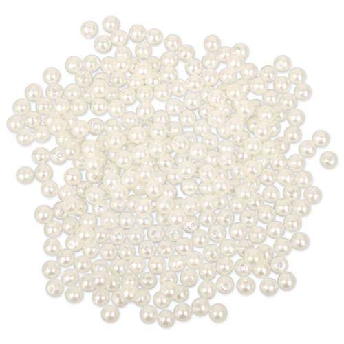 Craft Medley Pearl Beads Value Pack-5mm Ivory 265/Pkg - BD408-C