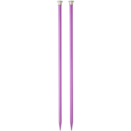 Boye Single Point Aluminum Knitting Needles 14"-Size 11/8mm - 6328011