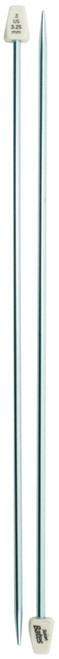 Susan Bates Silvalume Single Point Knitting Needles 14"-Size 3/3.25mm - 111143
