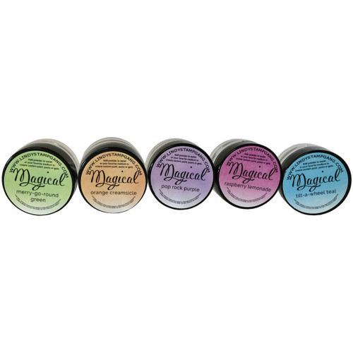 Lindy's Stamp Gang Flat Magicals .25oz 5/Pkg-Under The Boardwalk - MAG-FLAT-6