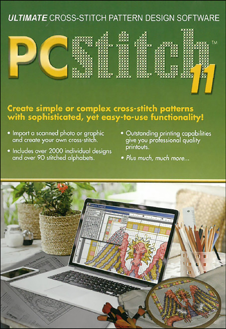 M&R Technologies Pc Stitch Cross Stitch Software Vers 11- - 20011 - 798260200109