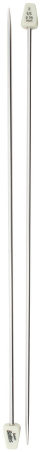 Susan Bates Silvalume Single Point Knitting Needles 10"-Size 2/2.75mm - 111102 - 077216001220 Susan Bates Silvalume Single Point Knitting Needles 10"-Size 2/2.75mm - 111102 - 077216001220