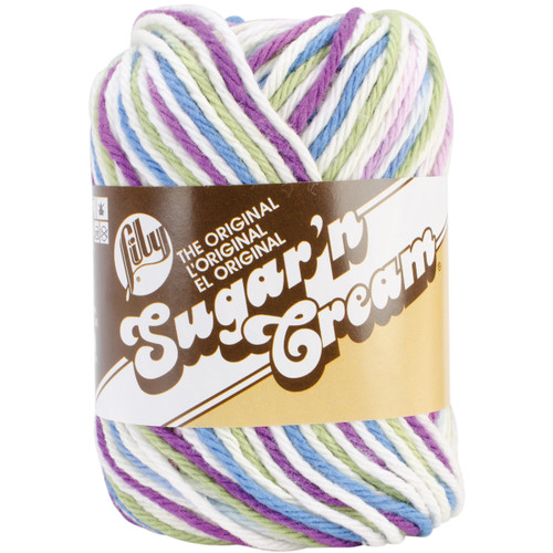 Lily Sugar'n Cream Yarn - Ombres-Fruit Punch - 102002-2319 - 057355364134