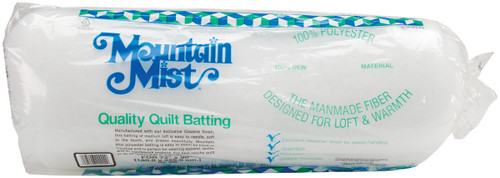 Mountain Mist Polyester Quilt Batting-Twin Size 72"X90" - 202MM - 027206222029
