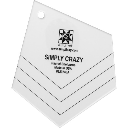 EZ Quilting Simply Crazy Tool-5"X6" 8823746