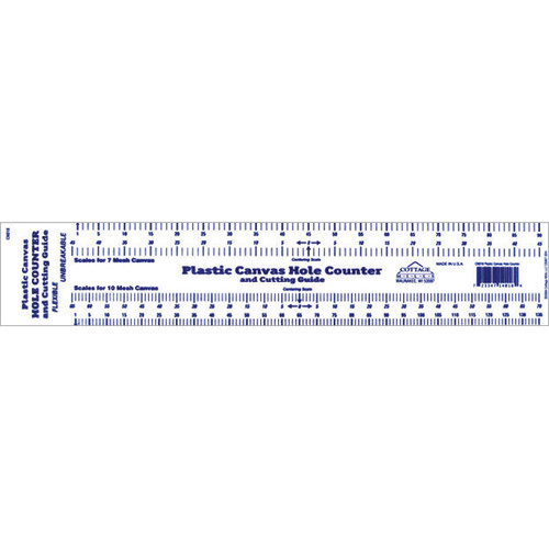 Cottage Mills Plastic Canvas Hole Counter-3"X16" - 14018 - 723347140184