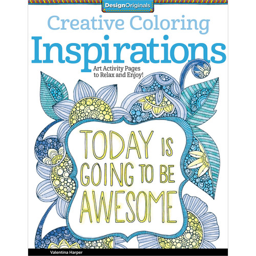 Inspirations Creative Coloring Book-Softcover B4219722 - 97815742197229781574219722