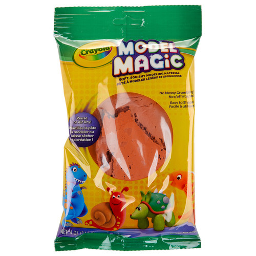 Crayola Model Magic 4oz-Terra-Cotta 57-4464 - 071662544645