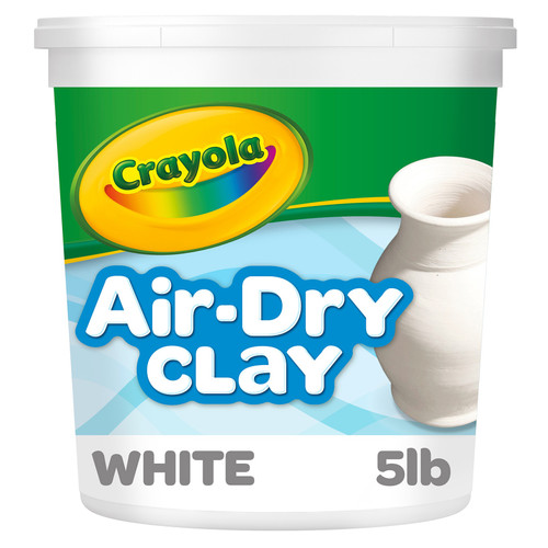 Crayola Air-Dry Clay 5lb-White - 57-5055 - 071662550554