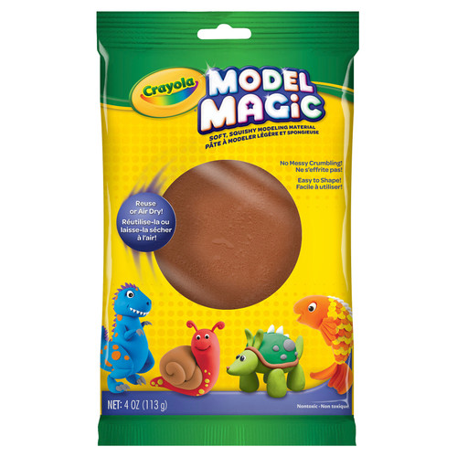 Crayola Model Magic 4oz-Earth Tone 57-4459 - 071662544591