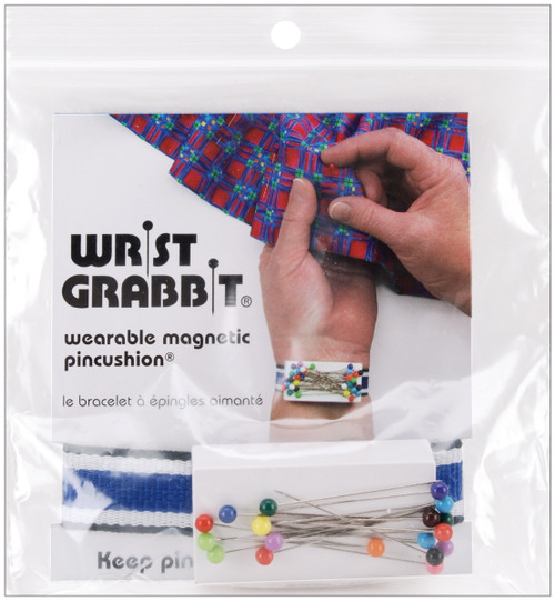 Wrist Grabbit Magnetic Pincushion-W/20 Pins - WG - 081196012008