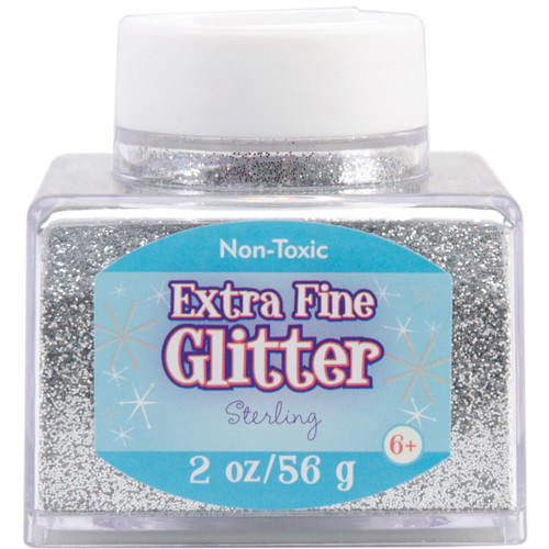 Sulyn Extra Fine Glitter 2oz-Sterling - SUL2FGL-50861 - 717968508614