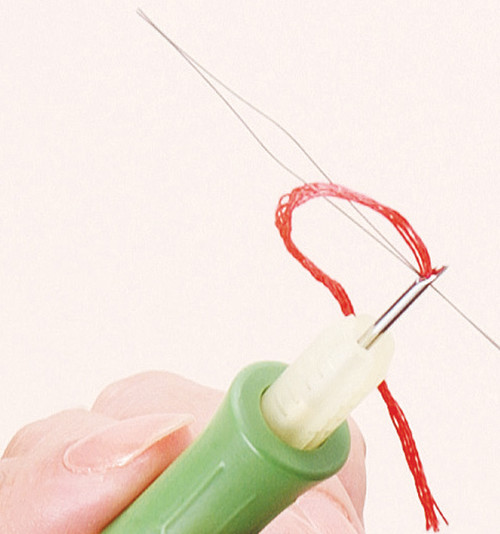 Clover Embroidery Stitching Tool Needle Threaders-2/Pkg - 8810