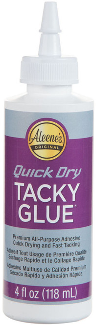 Aleene's Quick Dry Tacky Glue-4oz 7-2 - 017754159793