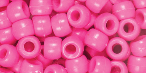 CousinDIY Fun Pack Acrylic Pony Beads 250/Pkg-Pink - A50026M1-34107 CousinDIY Fun Pack Acrylic Pony Beads 250/Pkg-Pink - A50026M1-34107