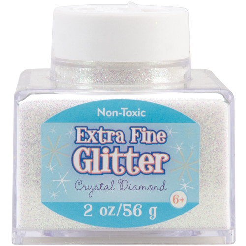 Sulyn Extra Fine Glitter 2oz-Crystal - SUL50860 - 717968508607