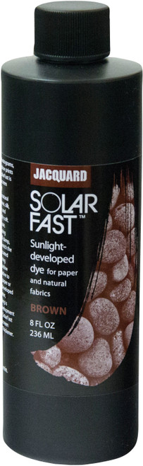 Jacquard SolarFast Dyes 8oz-Brown - JSD-2112 - 743772028918