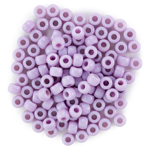 CousinDIY Fun Pack Acrylic Pony Beads 250/Pkg-Purple - 5A002F70-34131