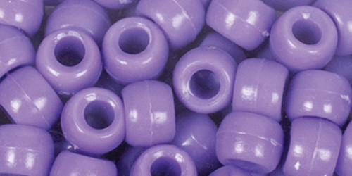 CousinDIY Fun Pack Acrylic Pony Beads 250/Pkg-Purple - 5A002F70-34131