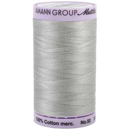 Mettler Silk Finish Cotton Thread 50wt 547yd-Fieldstone -9104-412 - 7623035909080762303590908